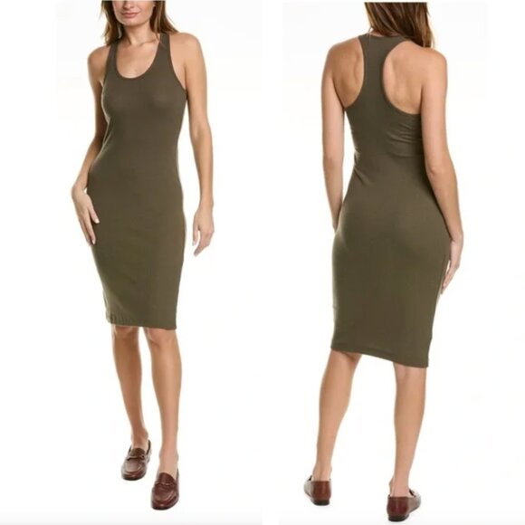 Commando Luxury Rib Midi Dress | Size medium - Picture 1 of 8